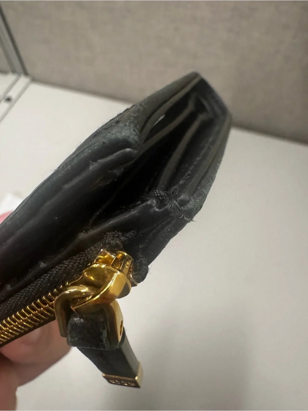 Miss Dior Dahlia Wallet in Lambskin Leather with Quilted Miss Dior Allove